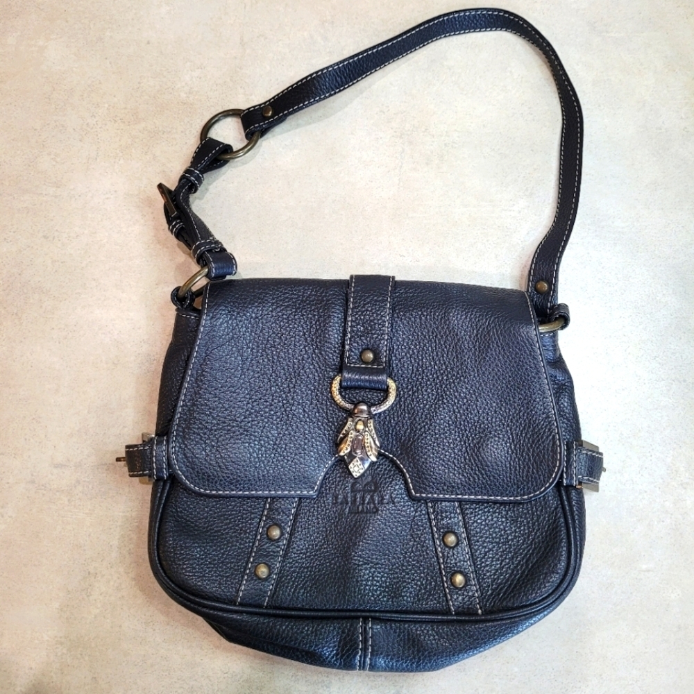 Barbara Milano pebbled leather purse